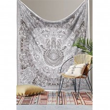Indian Ethnic Tapestry Bohemian Fashion Home Decor Tapestry Wall Hanging  Bedspread Beach towel Shawl for Bedroom Home Wall Art Decor Bed Cover   